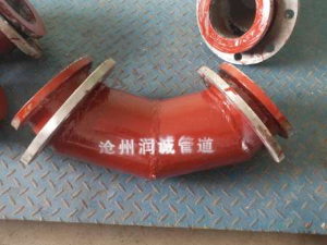 陶瓷貼片耐磨管道